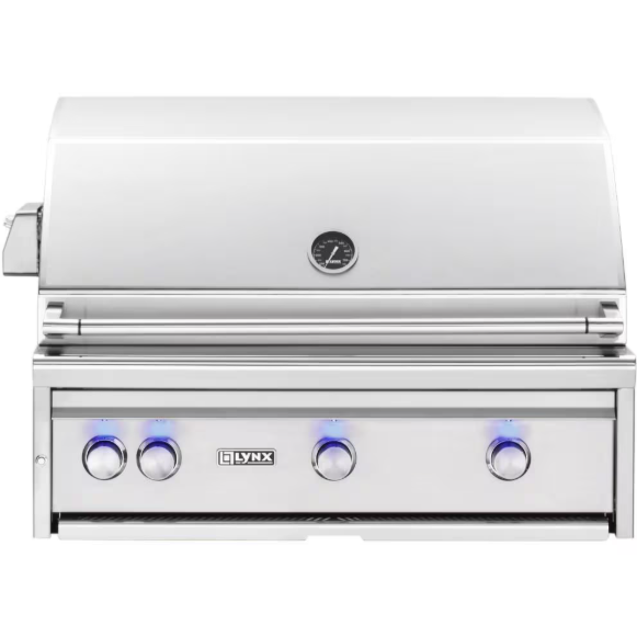 duttpack-1809 Lynx Professional 36-Inch Built-In Propane Gas Grill With One Infrared Trident Burner And Rotisserie - L36TR-LP - Image 1