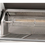 Alfresco ALXE 56-Inch Built-In Natural Gas Deluxe Grill With Sear Zone, Rotisserie, And Side Burner in Ultramarine Blue - ALXE-56SZ-NG-S5002 - Image 3