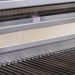 Blaze Morning Glow 10-Ft Outdoor Kitchen Island w/ 40-Inch LTE+ Propane Grill, Fridge in Gunmetal w/ Keon Countertop - Image 7