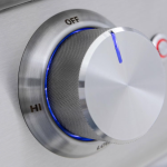 Blaze Sunrise 8-Ft Outdoor Kitchen Island w/ 40-Inch LTE+ Natural Gas Grill in Gunmetal w/ Aeris Countertop