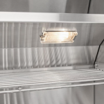 Coyote Key 6 Ft Outdoor Kitchen Island w/ C-Series 30-in 3-Burner Built-In Natural Gas Grill, Insulated Jacket, Refrigerator & Access Door - Image 2