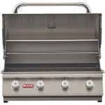 Bull Outlaw 30-Inch 4-Burner Built-In Propane Gas Grill - 26038 - Image 2