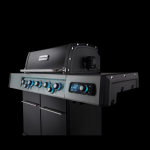 Broil King Imperial QS 590i 5 Burner Natural Gas Grill Center w/ Infrared Side Burner & Rotisserie Kit - 698887 - Image 6