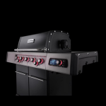 Broil King Imperial QS 590i 5 Burner Natural Gas Grill Center w/ Infrared Side Burner & Rotisserie Kit - 698887 - Image 10