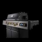 Broil King Imperial QS 590i 5 Burner Natural Gas Grill Center w/ Infrared Side Burner & Rotisserie Kit - 698887 - Image 12