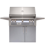 Alfresco ALXE 36-Inch  Natural Gas Grill With Sear Zone And Rotisserie - Signal Gray - ALXE-36SZC-NG-S7004