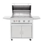 Summerset Sizzler 32-in 4 Burner Freestanding Propane Grill w/ Rear Infrared Burner - Image 2