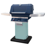 MHP Natural Gas Timer Grill w/ Aqua Fire Grill Column & Permanent Base