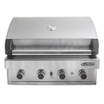 Turbo 32-Inch 4-Burner Built-In Propane Gas Grill - BTH3221BLP