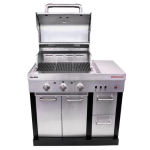 Charbroil Medallion Series Modular Outdoor Kitchen Amplifire 3-Burner Propane Gas Grill - 463246018 - Image 2