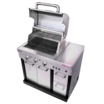 Charbroil Medallion Series Modular Outdoor Kitchen Amplifire 3-Burner Propane Gas Grill - 463246018 - Image 4