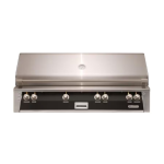 Alfresco ALXE 56-Inch Built-In Natural Gas All Grill With Sear Zone And Rotisserie in Jet Black Matte - ALXE-56BFG-NG-SM9005