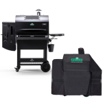 Green Mountain Grills Ledge Prime 2.0 WiFi Pellet Grill Bundle w/ SideBurn & Cover