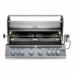 Napoleon 700 Series 5-Burner 44-Inch Built-In Propane Grill w/ Rotisserie & SafetyGlow - BIG44RBPSS-1 - Image 6