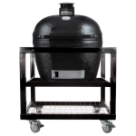 Primo Oval XL 400 Ceramic Kamado Grill On Cart With Stainless Steel Grates - PGCXLH