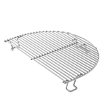 Primo All-In-One Oval Junior 200 Ceramic Kamado Grill With Cradle, Side Shelves And Stainless Steel Grates - PGCJRC - Image 4