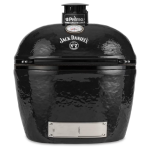 Primo Jack Daniels Edition Oval XL 400 Ceramic Kamado Grill On Steel Cart With 2-Piece Island Side Shelves And Stainless Steel Grates - PGCXLHJ - Image 4