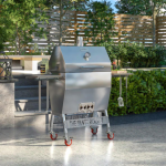 Rocket Outdoors Medium Silver Rocket Kamado Grill - MDSRF - Image 2