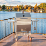Rocket Outdoors Medium Silver Rocket Kamado Grill - MDSRF - Image 3