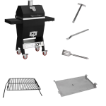 Rocket Outdoors Small Sonic Rocket Kamado Grill & Accessories Bundle - SMSONIC-BDL