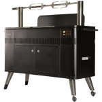 Everdure HUB II 54-Inch Charcoal Grill With Rotisserie & Electronic Ignition - HBCE3BUS