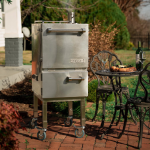 Keveri H1 Inox Vertical Muti-Purpose Charcoal Oven - Stainless Steel - H1SS - Image 2