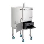 Keveri H1 Inox Vertical Muti-Purpose Charcoal Oven - Stainless Steel - H1SS - Image 4