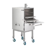 Keveri H1 Inox Vertical Muti-Purpose Charcoal Oven - Stainless Steel - H1SS - Image 5