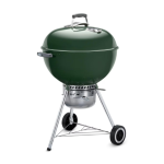 Weber Original Kettle Premium 22-Inch Charcoal Grill - Green - 14407001
