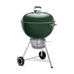 Weber Original Kettle Premium 22-Inch Charcoal Grill - Green - 14407001 - Image 3