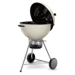 Weber Master Touch 22-Inch Charcoal Grill w/ Gourmet BBQ System Cooking Grate - Ivory - 14505601 - Image 4