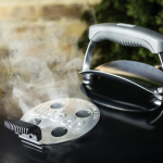 Weber Master Touch 22-Inch Charcoal Grill w/ Gourmet BBQ System Cooking Grate - Black - 14501001 - Image 6