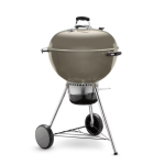 Weber Master Touch 22-Inch Charcoal Grill w/ Gourmet BBQ System Cooking Grate - Smoke - 14510601 - Image 2