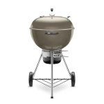 Weber Master Touch 22-Inch Charcoal Grill w/ Gourmet BBQ System Cooking Grate - Smoke - 14510601 - Image 3