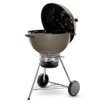 Weber Master Touch 22-Inch Charcoal Grill w/ Gourmet BBQ System Cooking Grate - Smoke - 14510601 - Image 4
