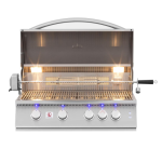 Summerset Sizzler Pro 40-in 5 Burner Built-In Propane Gas Grill w/ Rear Infrared Burner - SZRPRO40L