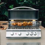 Summerset Sizzler Pro 40-in 5 Burner Built-In Propane Gas Grill w/ Rear Infrared Burner - SZRPRO40L - Image 4