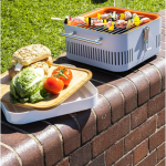 Everdure CUBE 17-Inch Portable Charcoal Grill - Stone - HBCUBESUS - Image 4