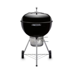 Weber Original Kettle Premium 22-Inch Charcoal Grill - Black - 14401001 - Image 2