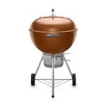 Weber Original Kettle Premium 22-Inch Charcoal Grill - Copper - 14402001 - Image 2