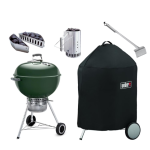 Weber 22-Inch Kettle Ultimate Bundle - Green