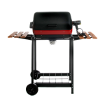 Americana by Meco 1500 Watt Electric Grill With Fold Down Side Tables - 9325U8.181