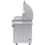 PGS Commercial T-Series 30 Inch Electric Grill On Pedestal w/ Timer - E27T - Image 9