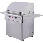 PGS Commercial T-Series 30 Inch Electric Grill On Pedestal w/ Timer - E27T - Image 10