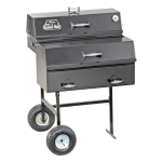 The Good-One Open Range Gen III 36-Inch Freestanding Charcoal Smoker - 06300AOH