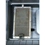 MHP WHRG4DD Hybrid Propane Gas Grill W/ SearMagic Grids On In-Ground Post - Image 4