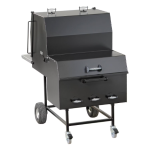 The Good-One Marshall Gen III 38-Inch Freestanding Charcoal Smoker - 09300AOH - Image 2