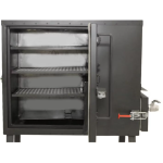 Old Country BBQ Pits Insulated Gravity Fed Charcoal Smoker - GF-L-34X40 - Image 5