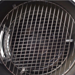 Americana by Meco Charcoal Water Vertical BBQ Meat Smoker - Black - 5023I - Image 5