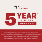 TYTUS Emberwood Propane Griddle w/ Grill and Prep Cart - TDT-CRT-GGRD - Image 13